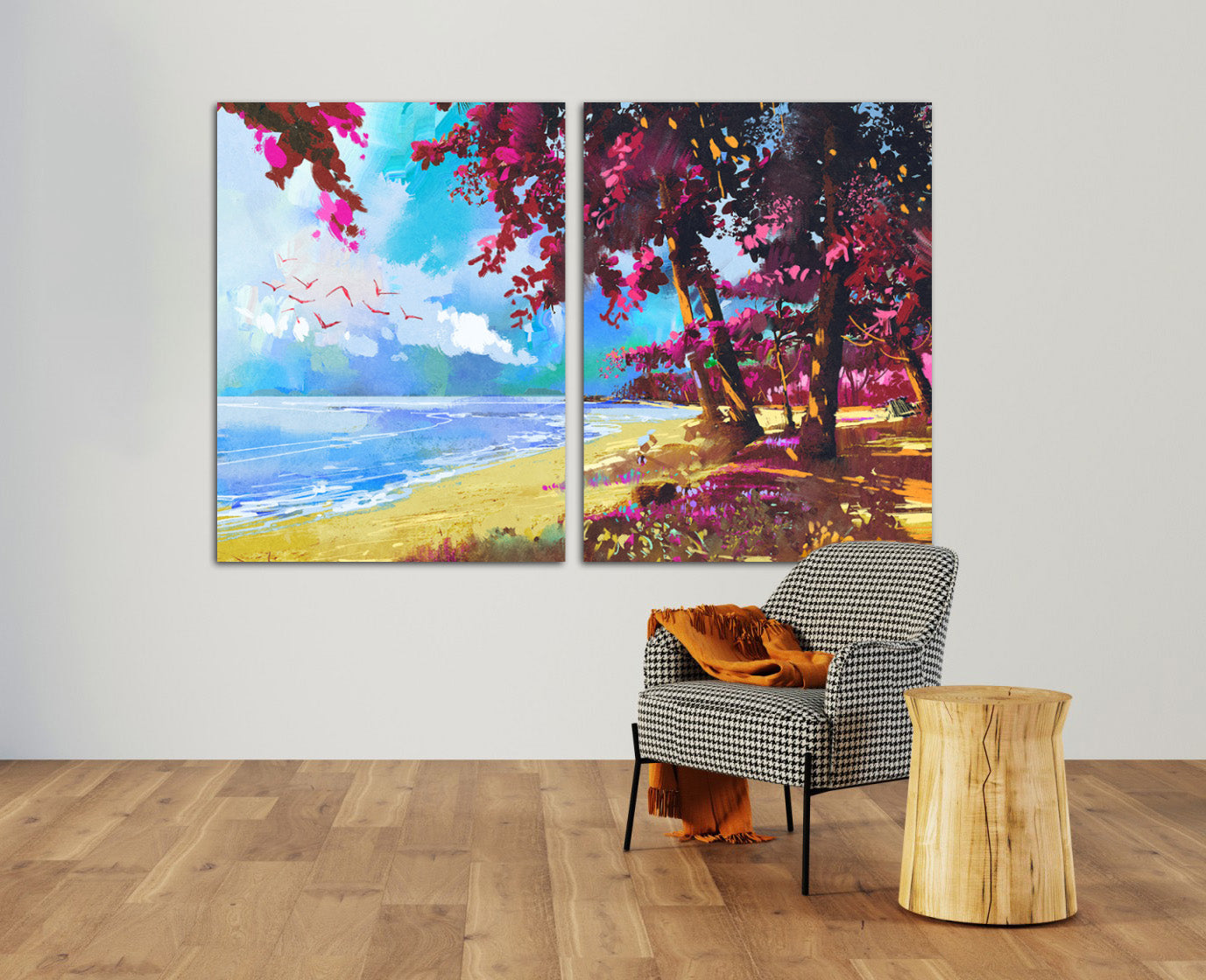 Ölgemälde Drucke Ölgemälde von Herbstszenen Landschaft Wanddekoration Natur Wandkunst Gemälde auf Leinwand Leinwandgemälde