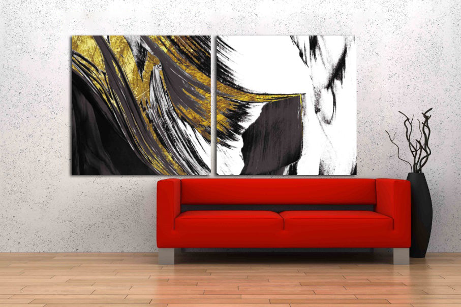 Abstract art print Modern abstract art Multi panel canvas room wall decor Abstract wall art Abstract painting Extra large wall art