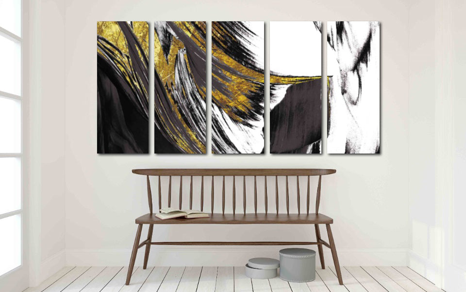Abstract art print Modern abstract art Multi panel canvas room wall decor Abstract wall art Abstract painting Extra large wall art
