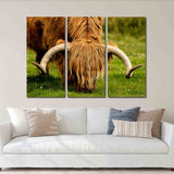 Bull Print Home Wall Decor Bedroom Animal Painting Wild Animal For Bedroom Living Room Kitchen Wall Art
