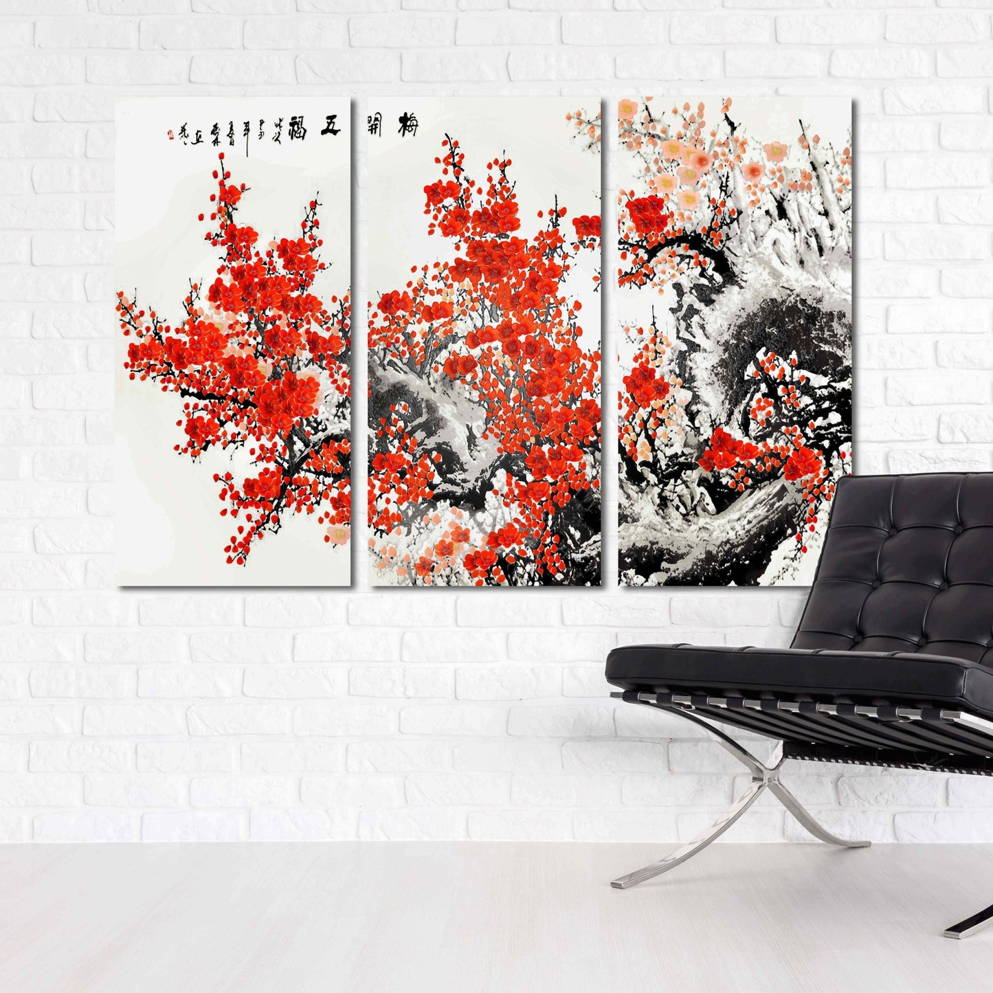 Sakura bonsai tree Sakura blossoms Floral wall art japanese wall art canvas japanese prints wall art asian wall art huge wall art