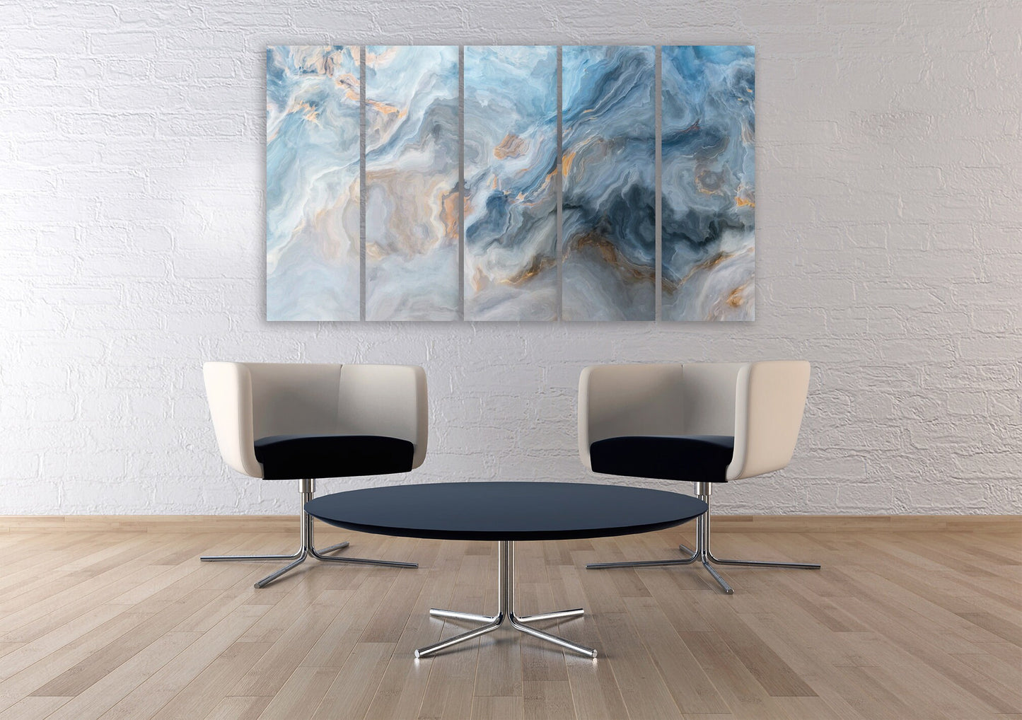 Abstrakte Wandkunst Gemälde auf Leinwand, Wohnwanddekor, Leinwandgemälde, abstrakter Kunstdruck Multipanel Wandkunst moderne abstrakte Kunst