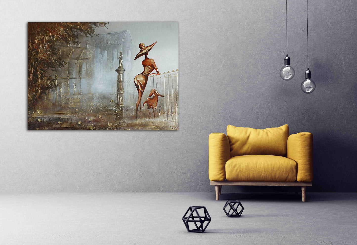 Vintage wall art, girl paintings on canvas, home wall decor, canvas painting, extra large 3 piece wall art, 4 panel wall art, 5 panel canvas