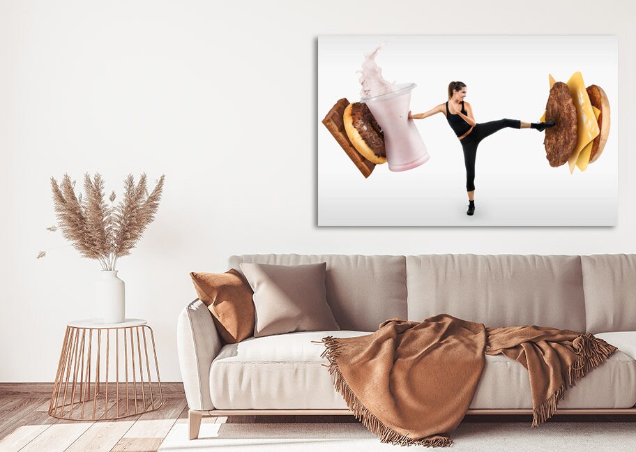 Fitness wall decal athlete gifts sports extra large multi wall art Bedroom Living room Office wall decor printable wall art set