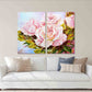 Flowers wall art Vintage floral oil painting home wall decor canvas painting Wall art boho flowers flowers canvas living room wall art