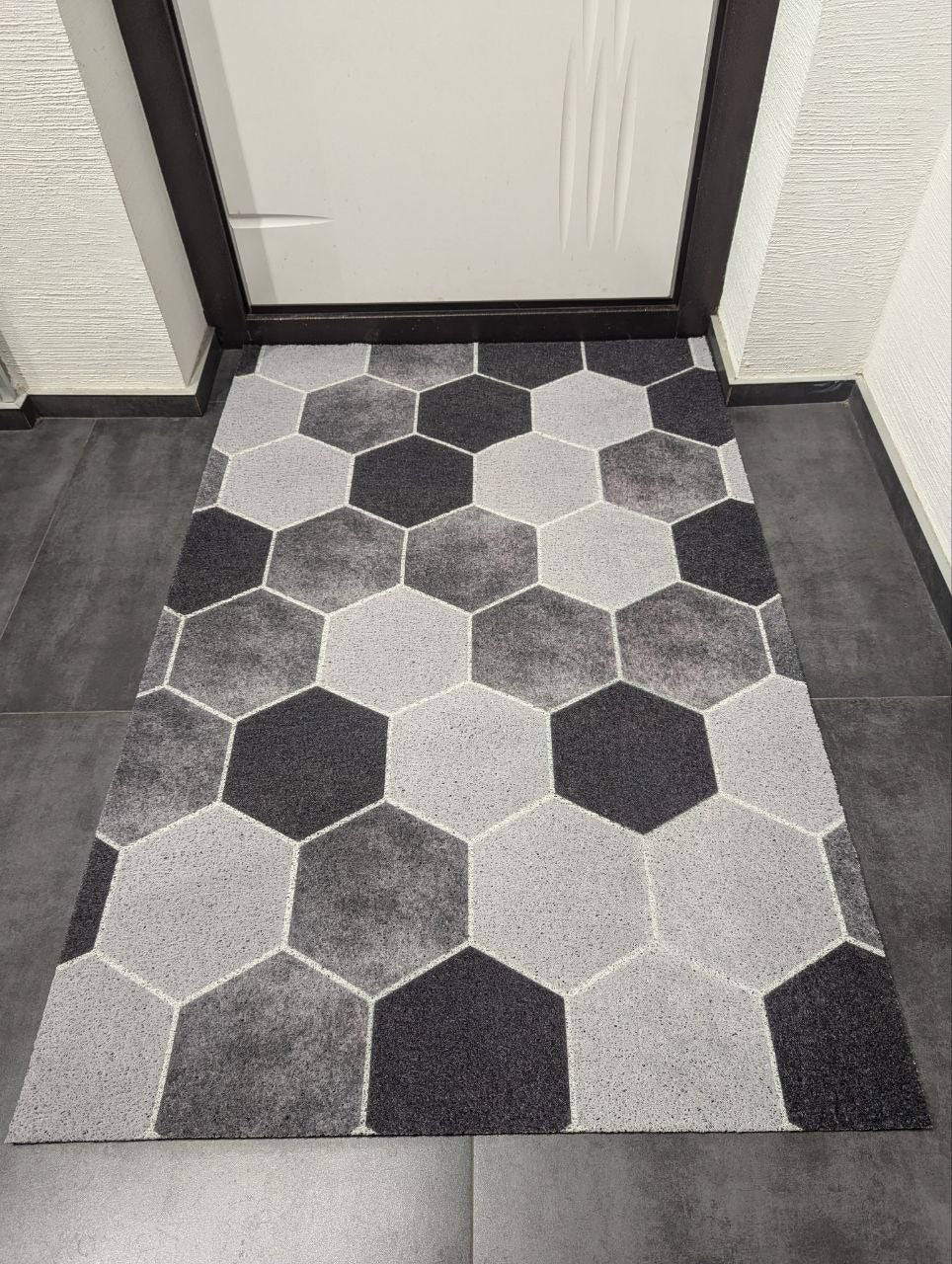 Schmutzabweisende Fußmatte, Flurmatte "Granit"