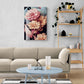 Blumen Wandkunst, großer floraler Kunstdruck, gerahmtes botanisches Kunstwerk, druckbare Wandkunst, Geschenk für sie, Schlafzimmer Wandkunst