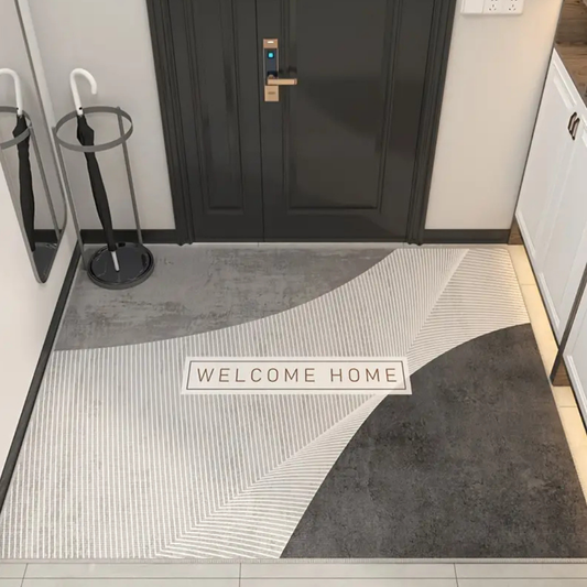 Universelle Fußmatte, Eingangsmatte "Grauer Rand"