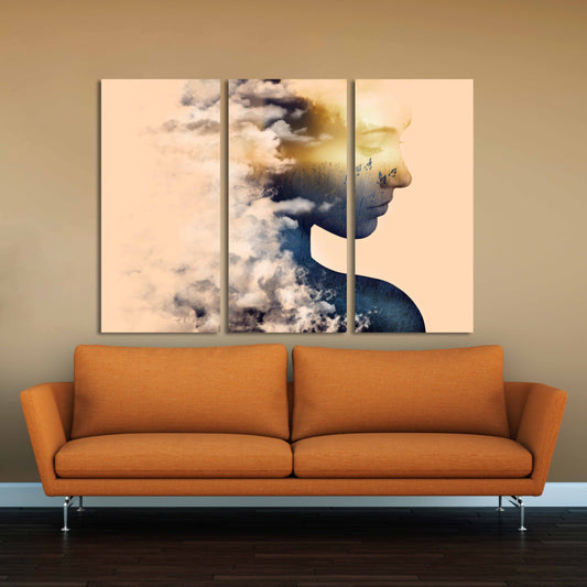 Paintings women faces wall art paintings on canvas, woman wall art, home wall decor, canvas painting, abstract painting, home painting