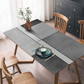 Tischdecke für den Essbereich im modernen Stil, wasserdichte Tischfolie „Grey Blocks“