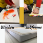 Ready to paint canvas, Abstract wall art paintings on canvas, home wall decor, canvas painting,  canvas print, multi panel wall art