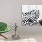 Leopard wall art printable paintings on canvas, home wall decor, canvas painting, living room art, contemporary art