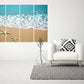 Seascape painting, Nature wall art paintings on canvas, starfish wall art, sun sea sand, sea shore prints beach wall decor canvas painting,