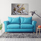 Angel wall art paintings on canvas, home wall decor, canvas painting, housewarming and wedding gift