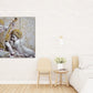 Angel wall art paintings on canvas, home wall decor, canvas painting, housewarming and wedding gift