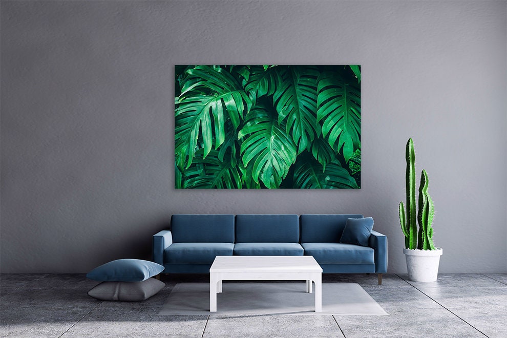 Tropical wall art paintings on canvas, home wall decor, canvas painting, huge wall art, farmhouse wall decor, floral canvas wall art