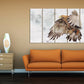 Eagle wall art paintings on canvas, home wall decor, canvas painting, housewarming and wedding gift eagle canvas print