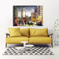 London wall art paintings on canvas, home wall decor, big ben wall decor, city multi panel wall art, canvas print, trendy wall art