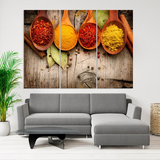 Kitchen wall decor, rustic wall decor, kitchen wall art, kitchen canvas, extra large wall art, multi panel wall art, canvas wall art