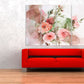 Wall art boho flowers, Botanical paintings, Flowers wall art paintings on canvas,  bouquet of flowers wall art, boho flowers print