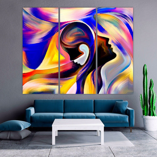 Abstract wall art paintings on canvas, abstract art print, multi panel wall ar,t abstract canvas, trendy wall art, large paintings