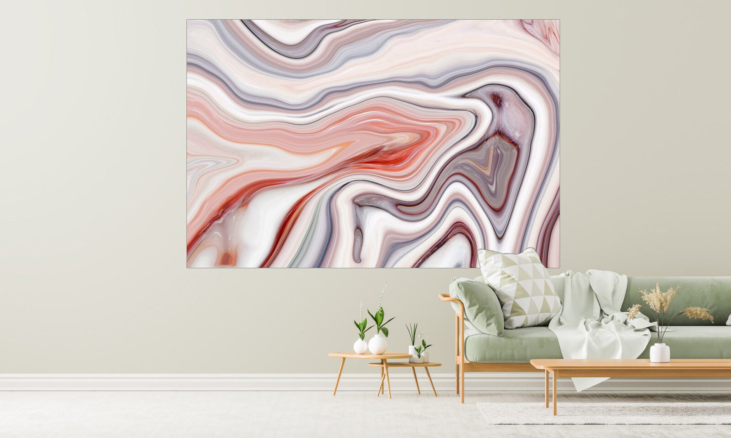 Marble wall decor Marble canvas abstract Abstract wall art paintings on canvas Multi panel wall art Marble canvas Pour painting