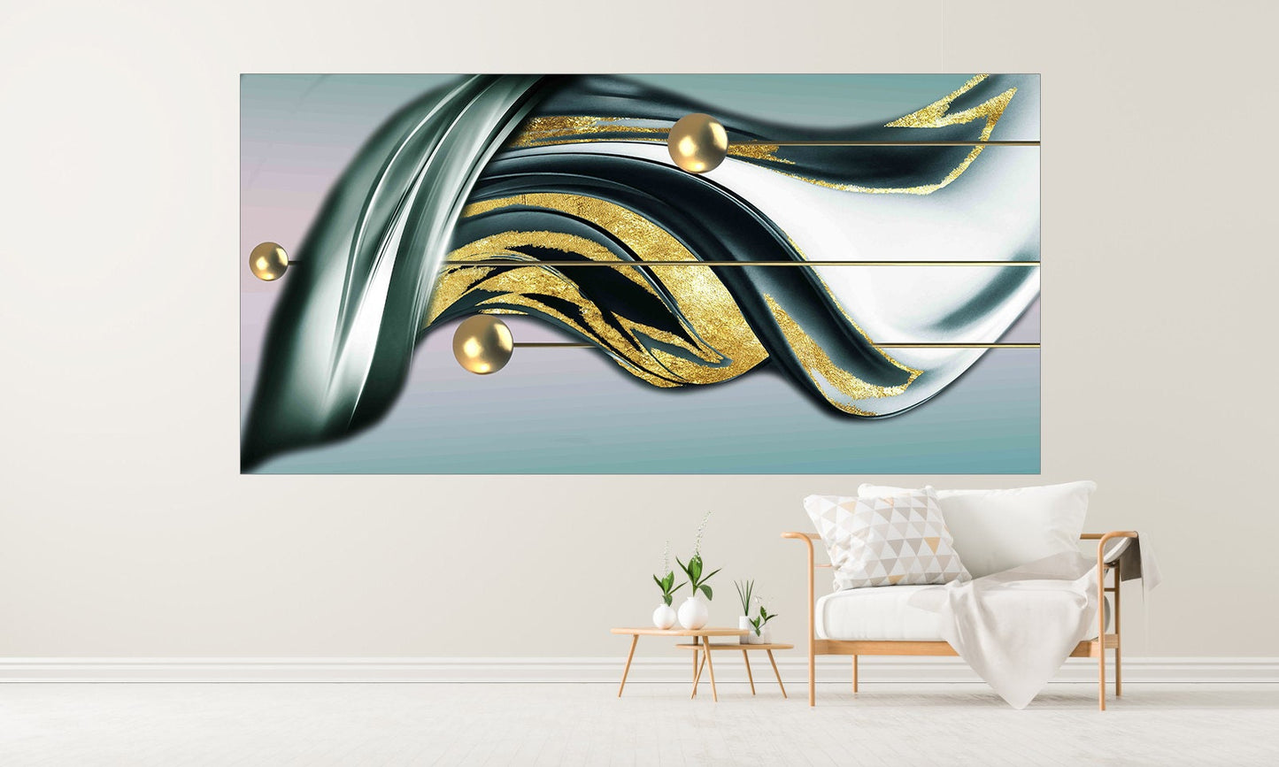 Modern abstract art Abstract print  Multi panel canvas room wall decor Abstract wall art Abstract painting Extra large wall art