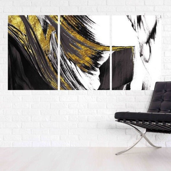 Abstract art print Modern abstract art Multi panel canvas room wall decor Abstract wall art Abstract painting Extra large wall art