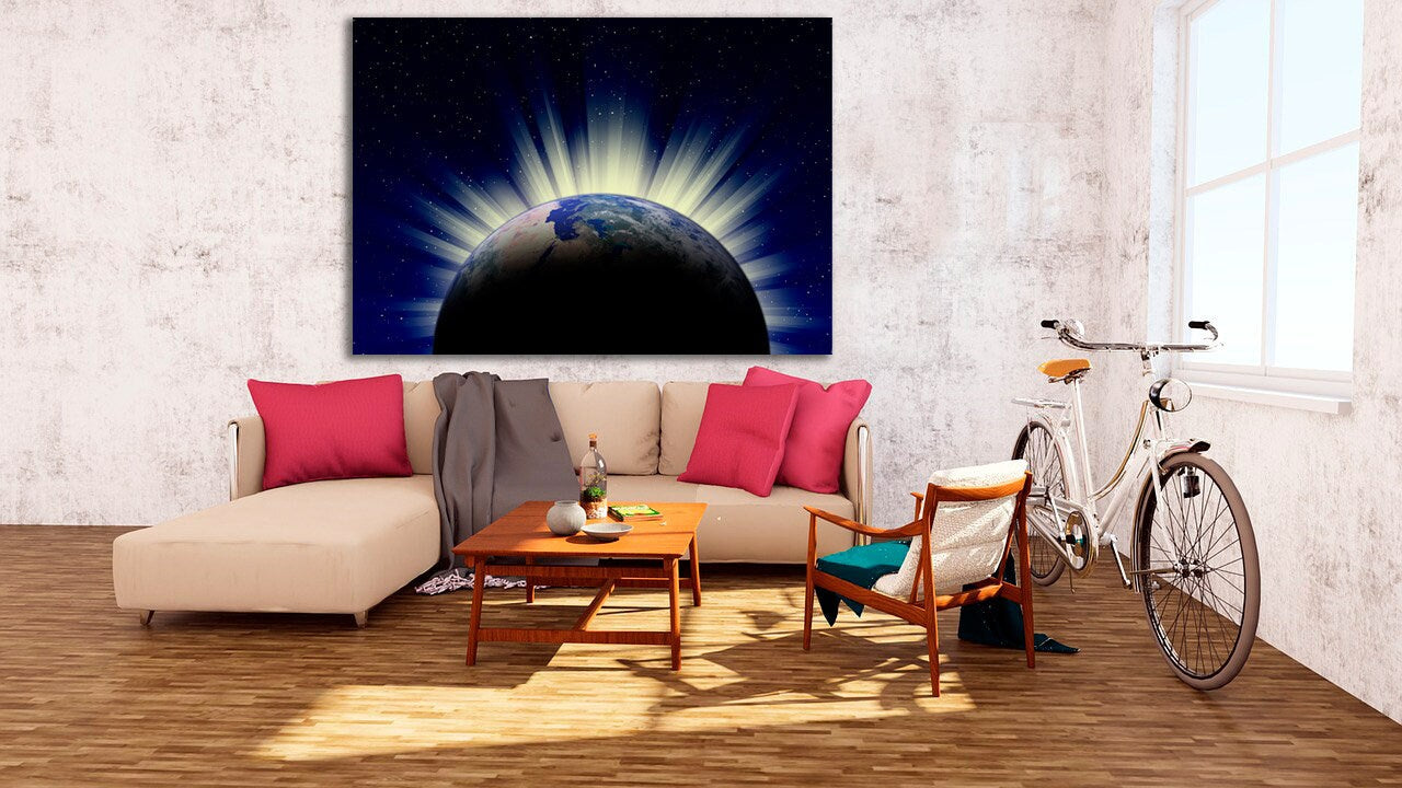 Planets posters Сosmos multi panel wall art paintings on canvas outer space home wall canvas painting bedroom wall decor fantasy art