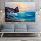 Large wall art sea Wave poster print Seascape Nature wall decor Coastal canvas painting