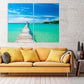 Large wall art sea Wave poster print Seascape Nature wall decor Coastal canvas painting