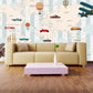 Kids world map World map mural Removable wallpaper Textured wallpaper nursery wallpaper vinyl wallpaper modern wallpaper wall print art