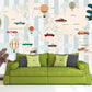Kids world map World map mural Removable wallpaper Textured wallpaper nursery wallpaper vinyl wallpaper modern wallpaper wall print art
