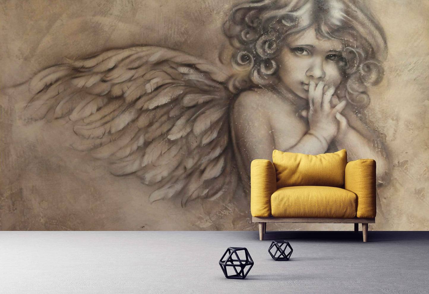 Religious wall art Removable wallpaper Textured wallpaper fabric wallpaper wallpaper painting canvas vinyl wallpaper modern wallpaper