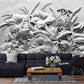 Floral Wallpaper Self Adhesive Peel and Stick Removable Floral Wallpaper Living Room Bedroom self afhesive mural