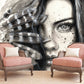 Black and white wallpaper Peel and stick wallpaper Photo wallpaper removable wallpaper photo wall self adhesive Bedroom wallpaper