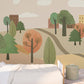 Boy nursery decor Removable wallpaper Textured wallpaper nursery wallpaper vinyl wallpaper modern wallpaper wall print art