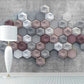 Loft ideas Geometric wallpaper Temporary wallpaper 3d wall mural Abstract wallpaper Peel and stick wallpaper Self adhesive mural