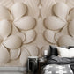 Flowers wallpaper Floral Peel and stick Wall Mural Textured adhesive Botanical wall decor 3d stereoscopic wallpaper