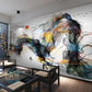 Abstract wallpaper Temporary wallpaper 3d wall mural Abstract wallpaper Peel and stick wallpaper Self adhesive mural removable wallpaper