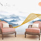 Smoky mountains wall art Peel&stick wallpaper Blue ridge mountains wall art Wall decor Outdoors mountains wall art