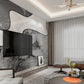 Black marble wallpaper peel and stick wall mural, abstract modern art wallpaper, vinyl, canvas wallpaper 3d wall mural