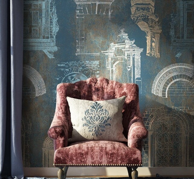 Baroque wallpaper peel and stick mural removableself adhesive wallpaper living room bedroom wall covering Victorian wallpaper